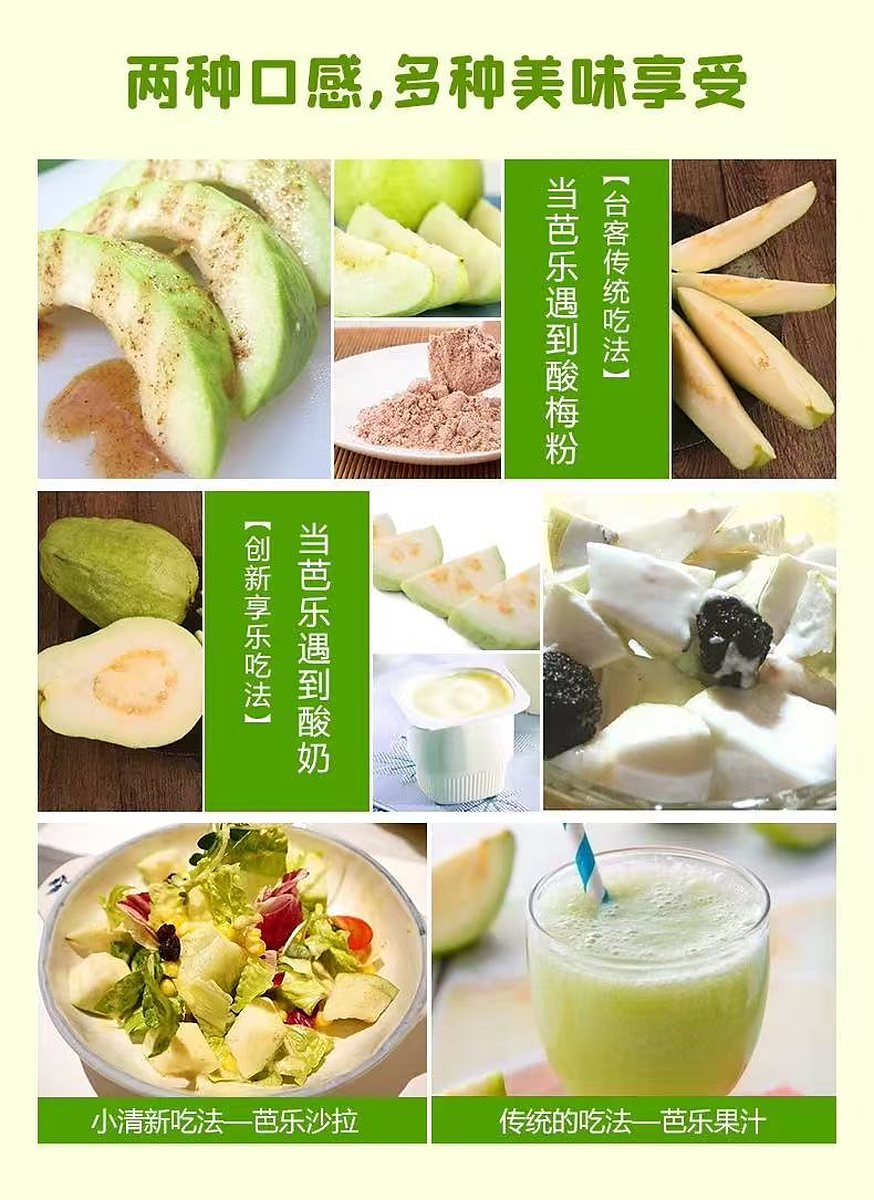广东芭乐当季上市 肉厚籽少 产地现摘现发
